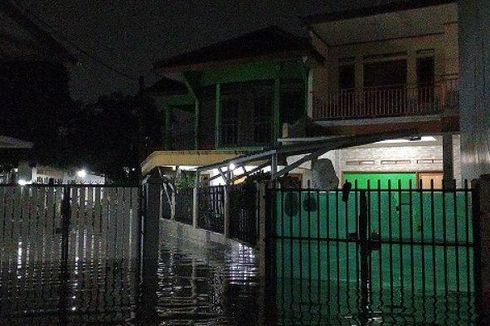 Hujan dan Drainase Mampet, Wilayah Kunciran Terendam Banjir hingga 1 Meter