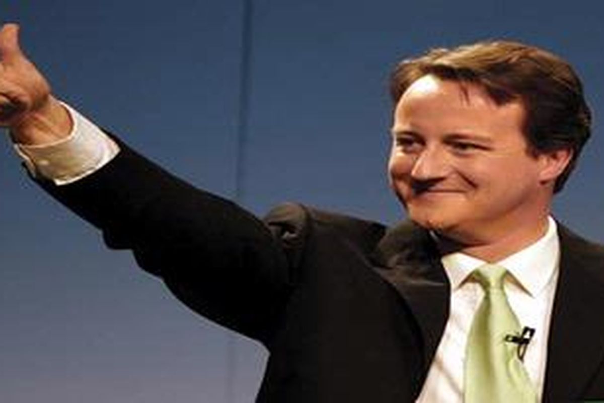 David Cameron, Perdana Menteri Inggris. 