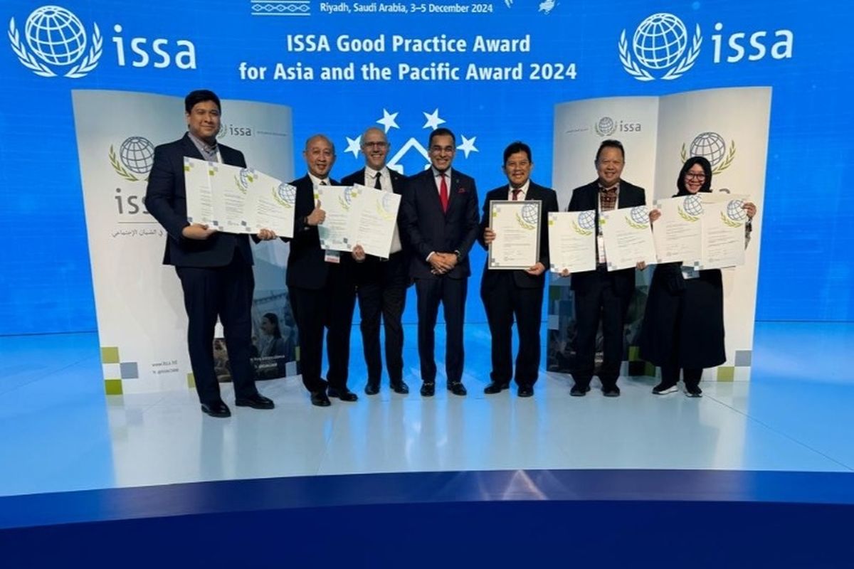 BPJS Kesehatan berhasil meraih 10 penghargaan di ajang ISSA Good Practice Award 2024.