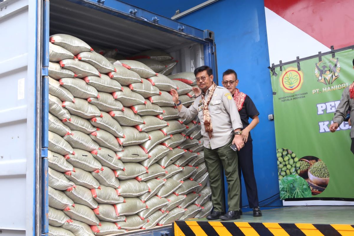 Indonesia Ekspor Kacang Hijau 1.000 Ton ke China 