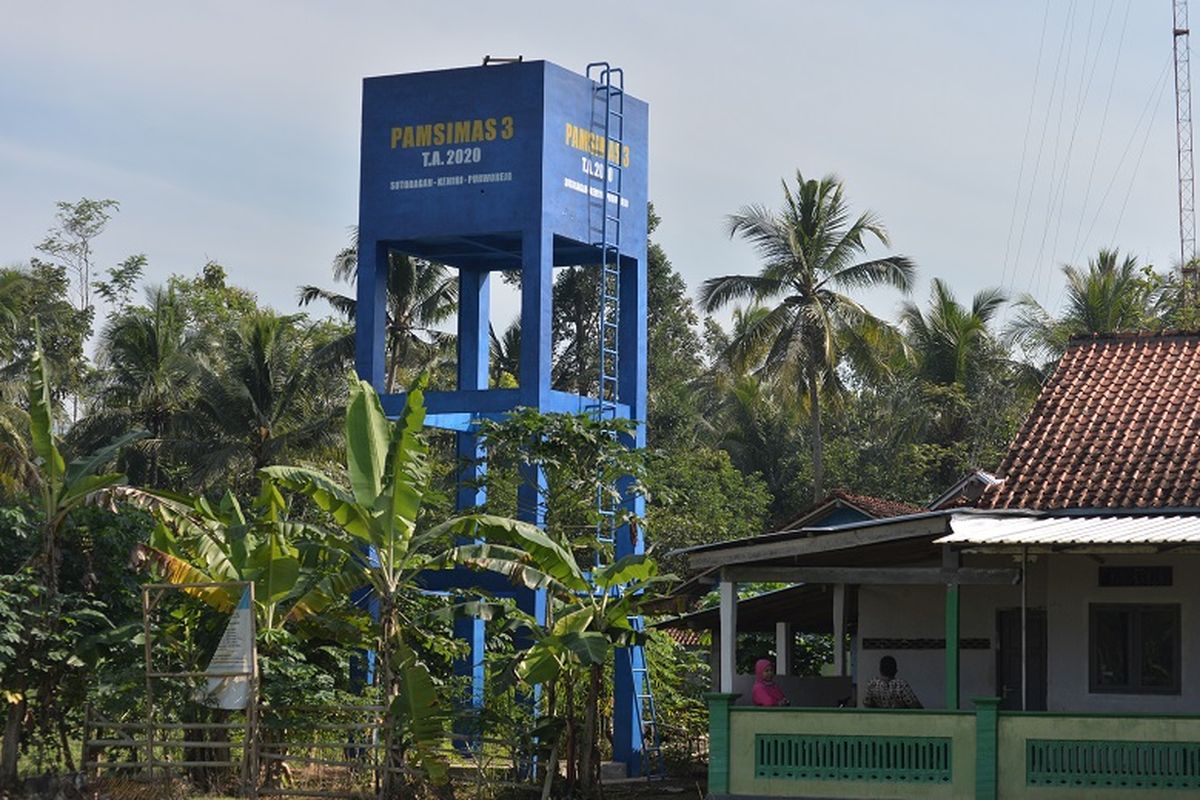 Pamsimas di Desa Sutoragan, Purworejo, Jawa Tengah (Jateng).

