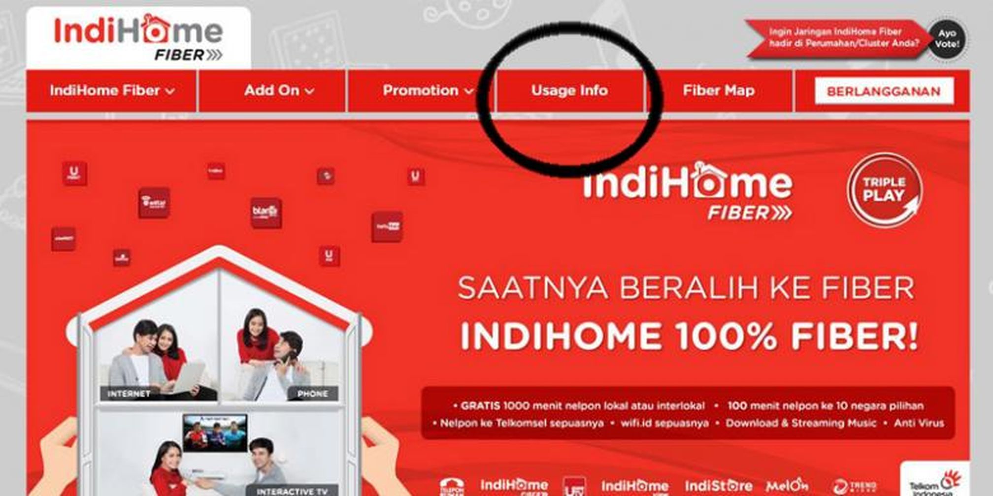 Cara Pasang Internet Speedy Di Rumah - Sekitar Rumah