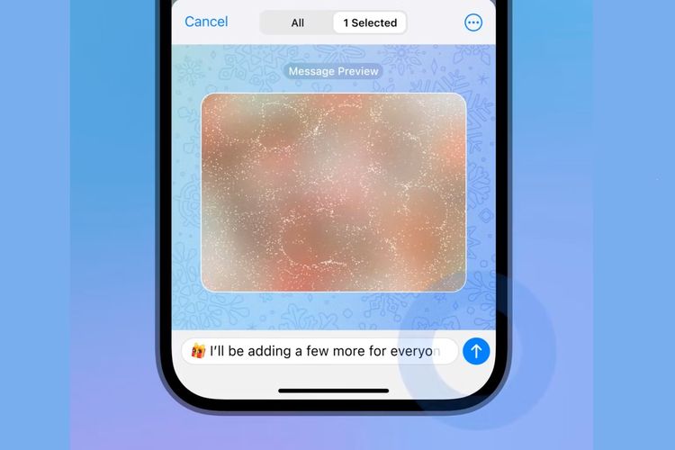 Fitur baru Telegram bisa sembunyikan preview file media