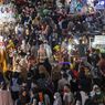 Jakarta’s Tanah Abang Market Swamped By Idul Fitri Holiday Shoppers