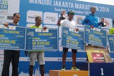 Agus Prayogo Juara Full Marathon Nasional Putra