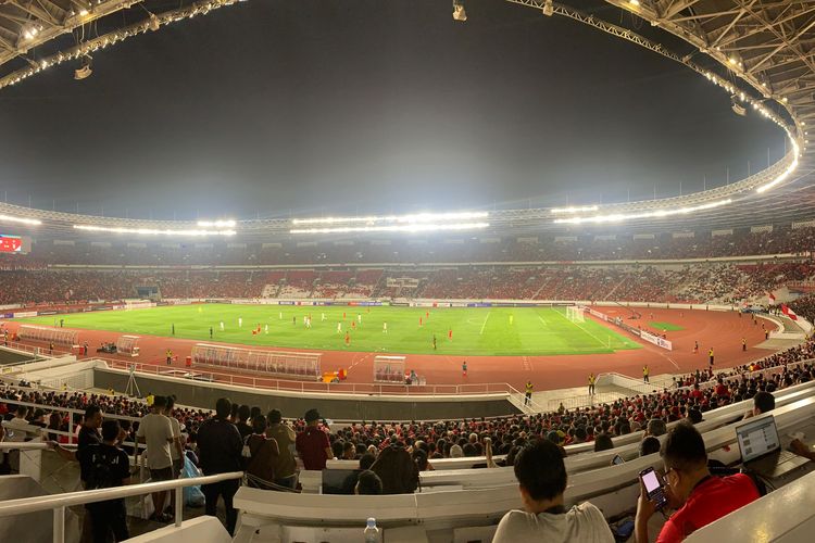 Timnas Indonesia vs Vietnam dalam jadwal Kualifikasi Piala Dunia 2026 bergulir di Stadion Utama Gelora Bung Karno (SUGBK) pada Kamis (21/3/2024).
