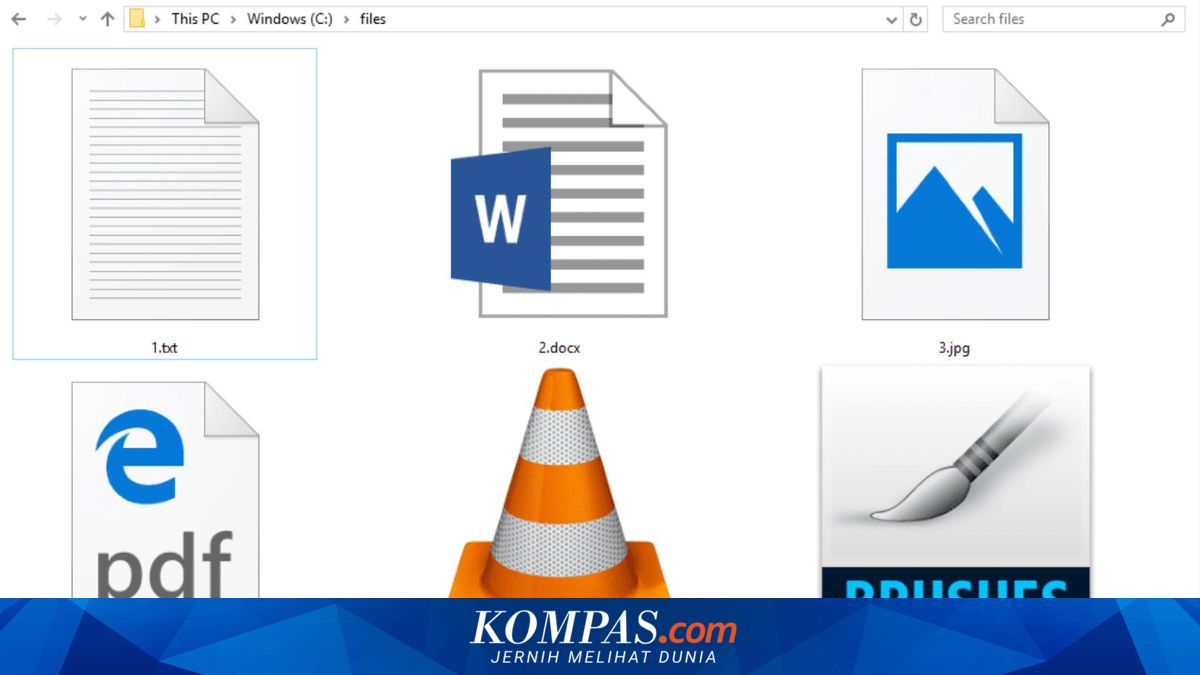 6 Macam Ekstensi File untuk Menyimpan Data