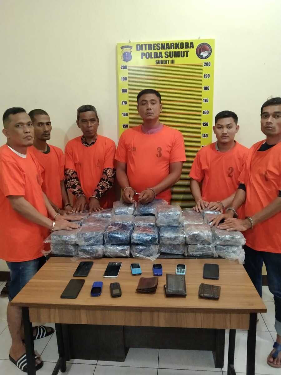 Jaringan Gembong Narkoba Dibekuk, Polda Sumut: Anak dan Menantu M Yacob Ditangkap