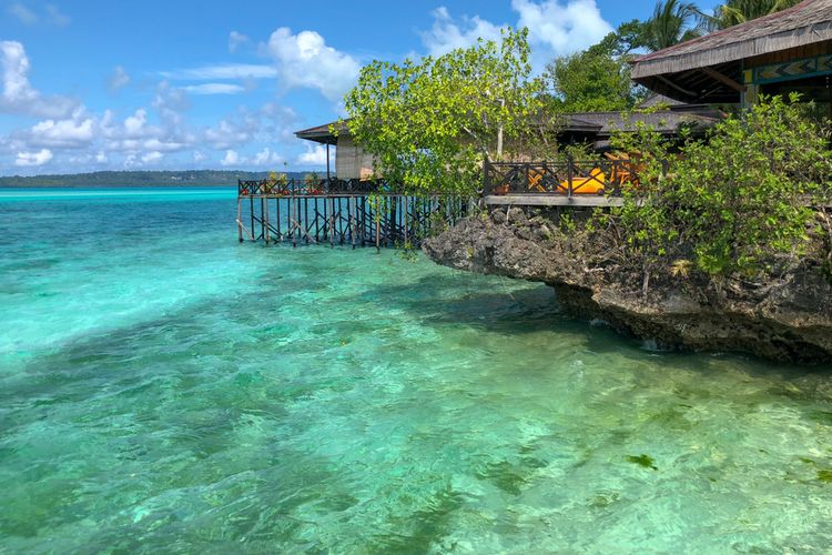 Resort di Pulau Maratua, Kepulauan Derawan
