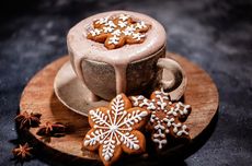 Resep Cokelat Panas dengan Kue Jahe, Minuman Natal untuk Keluarga