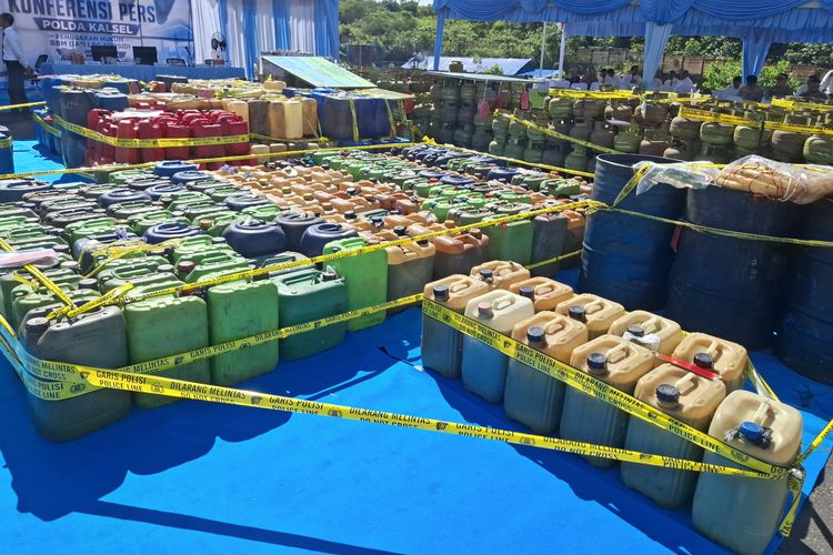 Polda Kalsel Bongkar Kasus Penyelewengan BBM Subsidi Ilegal, Modus Antre Berkali-kali di SPBU