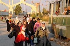 500 Warga Suriah Dievakuasi dari Kota yang Terkepung