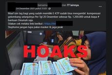 [HOAKS] Bantuan Kompensasi di Rumah Saja Rp 1.200.000