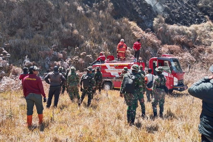 Kebakaran Bromo Padam, 1.121,66 Hektare Wilayah Terdampak