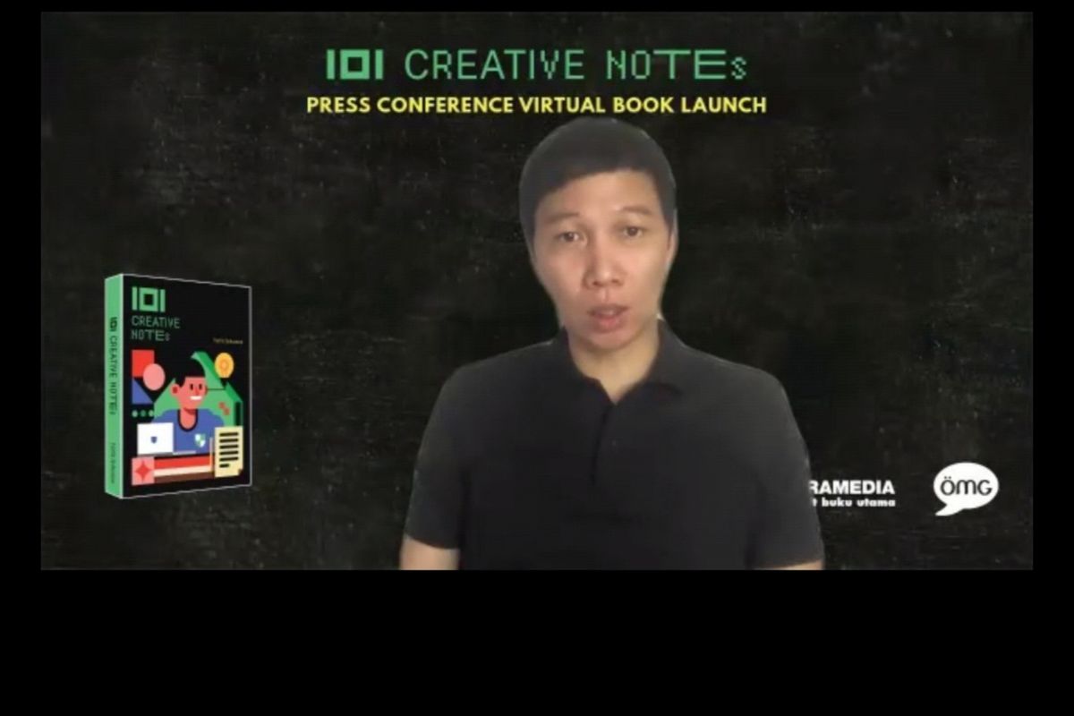 Launcing buku 101 Creative Notes karya Yoris Sebastian. 