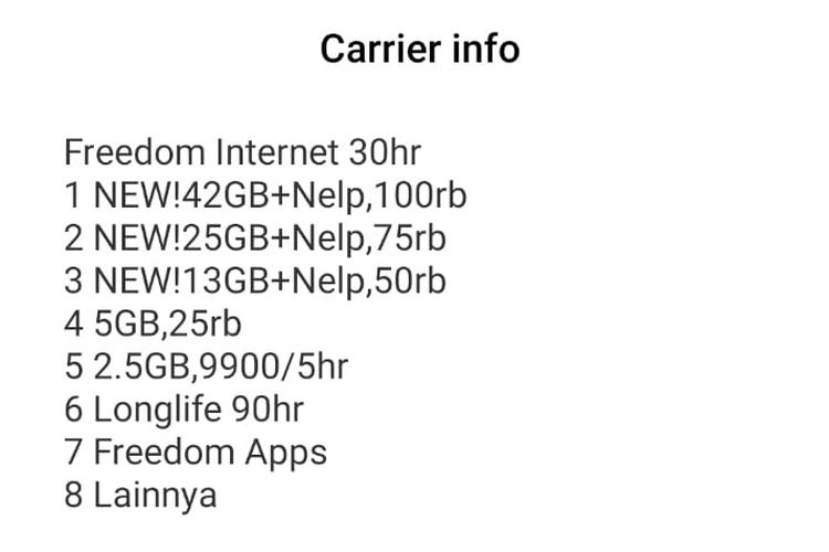 kode dial internet indosat murah