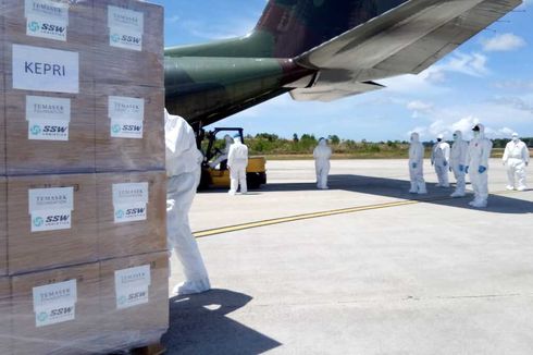 Logistik RSD Palau Galang Tetap Bisa Mendarat di Bandara Hang Nadim