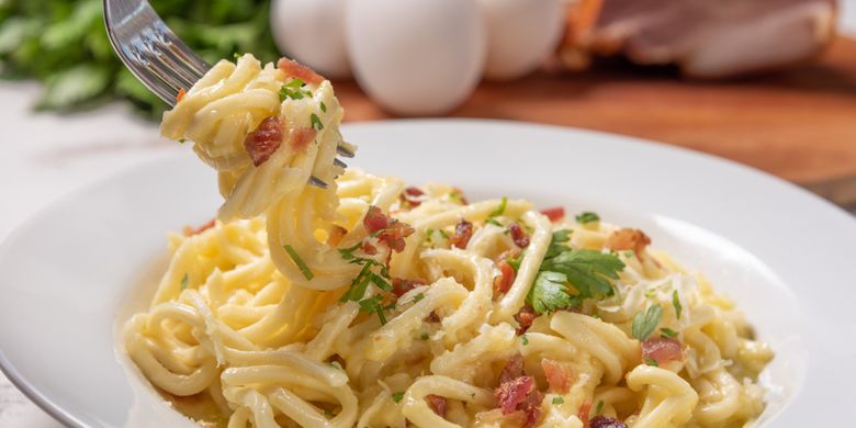 Perbedaan Saus Carbonara Dan Alfredo Untuk Pasta Sering Tertukar Di Indonesia Halaman All Kompas Com