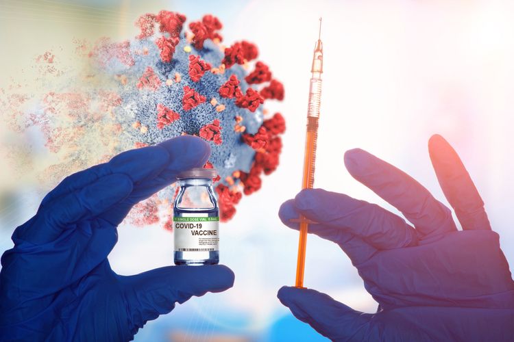 Ilustrasi vaksin booster untuk Covid-19. Pemberian vaksin booster mulai dilaksanakan 1 Januari 2022 untuk kelompok rentan dan lansia. Pemberian vaksin booster ada yang gratis dan berbayar.