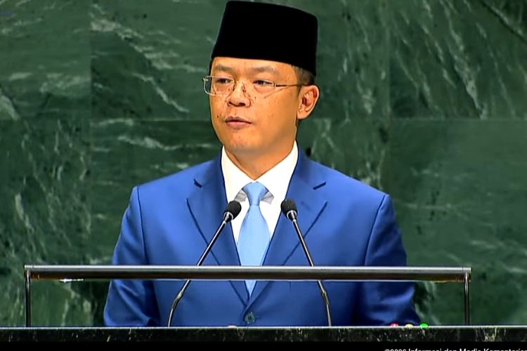 Sugiono di Sidang Umum PBB: Palestina Ujian Nurani Dunia, Indonesia Selalu Dukung