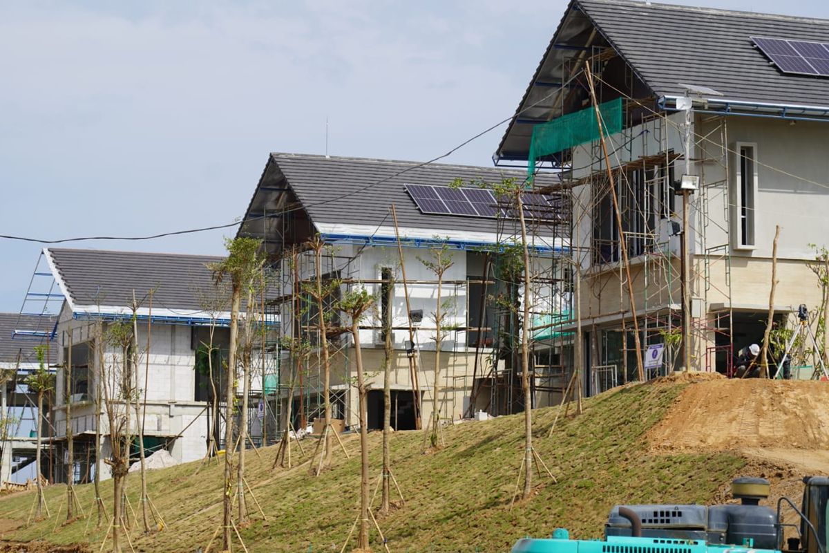 Rumah jabatan menteri di IKN.