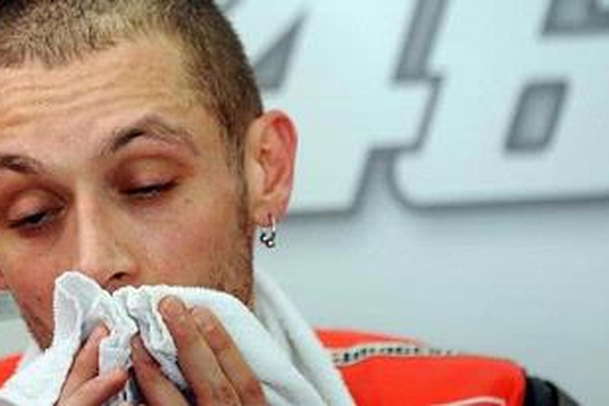 Pebalap Ducati, Valentino Rossi.