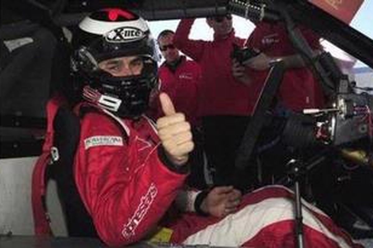 Jorge Lorenzo ketika tampil di GSeries BPA.