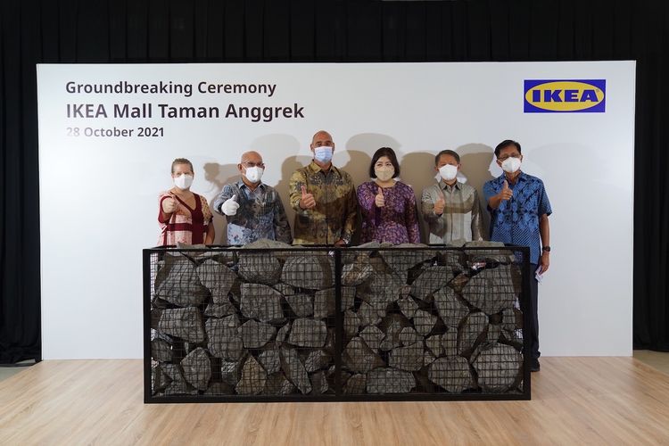 IKEA Indonesia Melakukan Ground Breaking di Mall Taman Anggrek