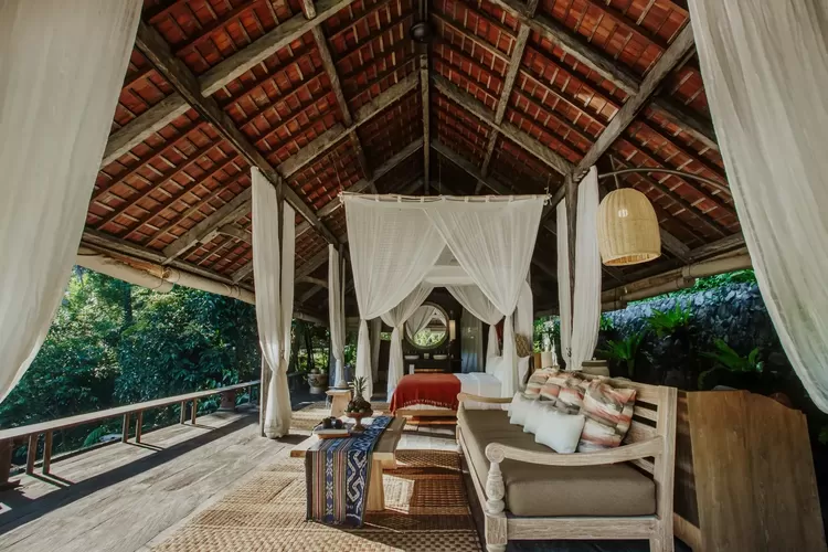Potret tempat menginap di Buahan, a Banyan Tree Escape, Bali.