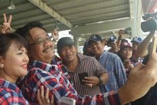 Kelakar Djarot Ajak Istrinya Berkampanye untuk Usir Pendemo