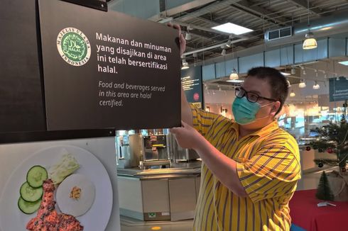 Restoran dan Cafe IKEA Raih Sertifikasi Halal dari MUI