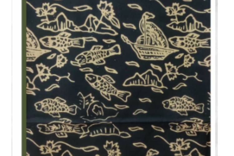 Batik Jambi Motif Kapal Sanggat