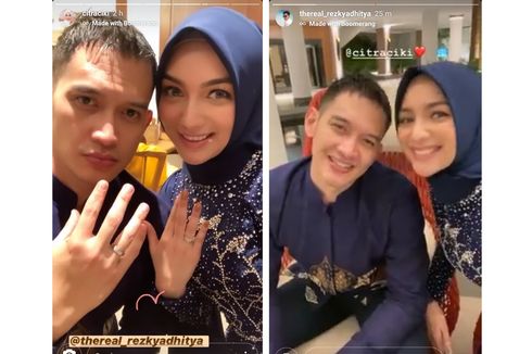 Rezky Aditya dan Citra Kirana Pamer Boomerang Pakai Cincin