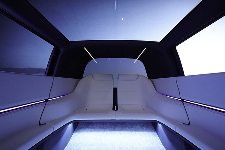 Interior mobil konsep Honda