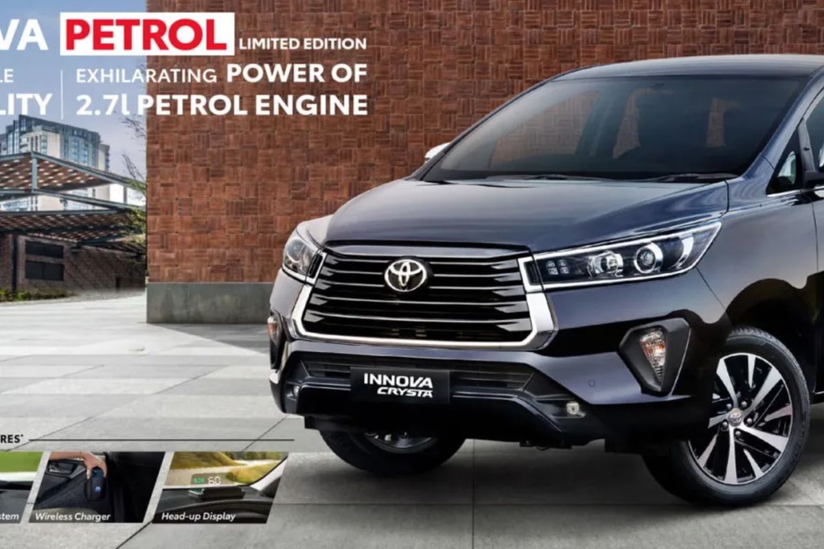 Toyota Innova Crysta edisi terbatas