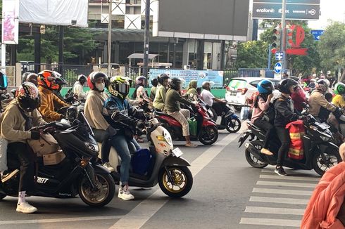 H-2 Lebaran, Sebanyak 42.686 Pemudik Motor Melintas di Jalan Ahmad Yani Bekasi
