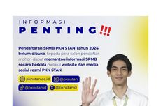 Info Terbaru, Pendaftaran PKN STAN 2024 Belum Dibuka Serentak
