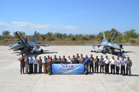 Usai Latihan di Australia, 6 Jet Tempur F-16 Singgah di Perbatasan RI-Timor Leste
