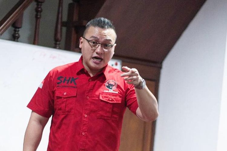 Anggota DPRD DKI Jakarta periode 2019-2024 dari Fraksi PDI-P Hardiyanto Kenneth.