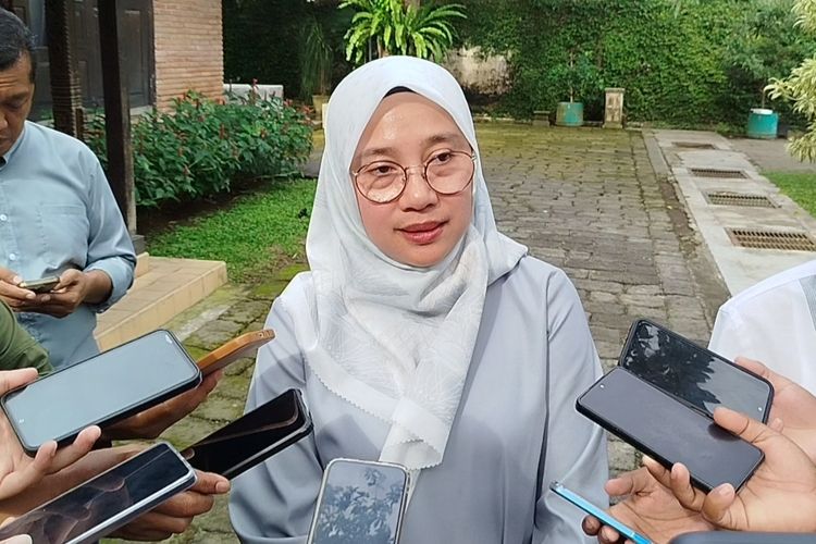 Bupati Banyuwangi Ipuk Fiestiandani di Pendapa Sabha Swasta Blambangan. 