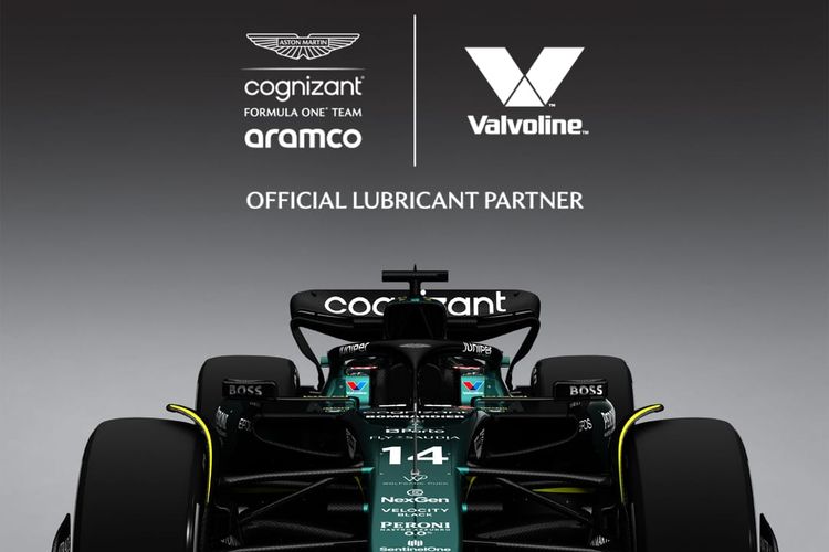 Tim balap Aston Martin Aramco Cognizant Formula One, mengumumkan kemitraan dengan Valvoline sebagai partner pelumas
