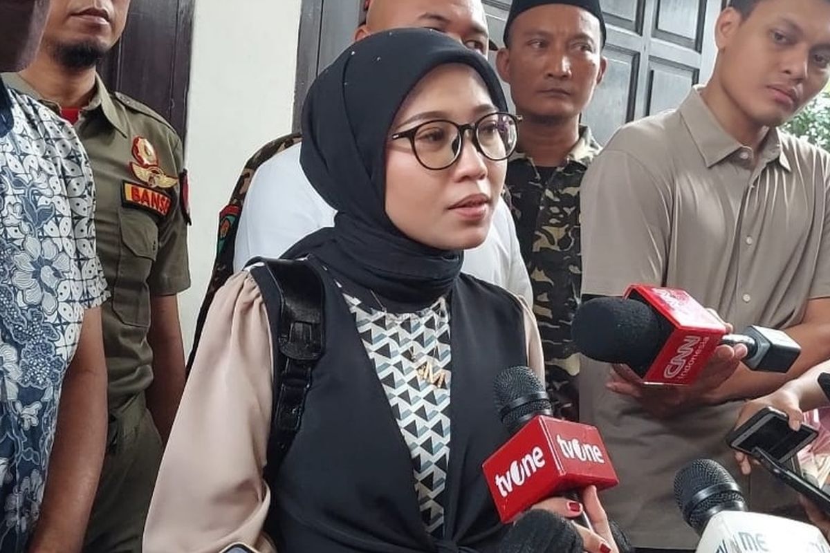 Kuasa hukum D, Mellisa Anggraini, menanggapi tuntutan JPU di Pengadilan Negeri Jakarta Selatan, Rabu (5/5/2023). 