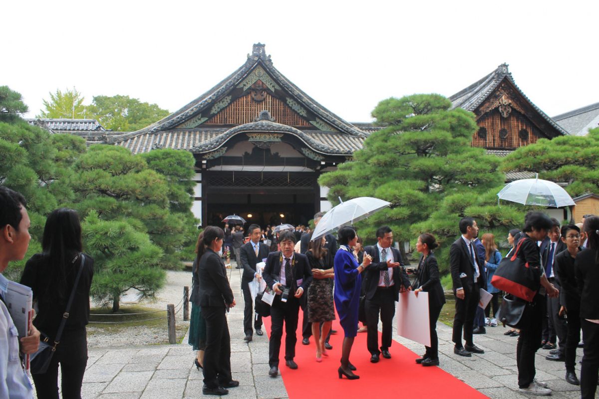 Suasana pembukaan Kyoto International Film and Art Festival 2017, Kamis (12/10/2017).