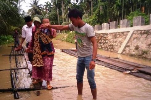 Empat Titik Tanggul Jebol, Penyebab Banjir di Aceh