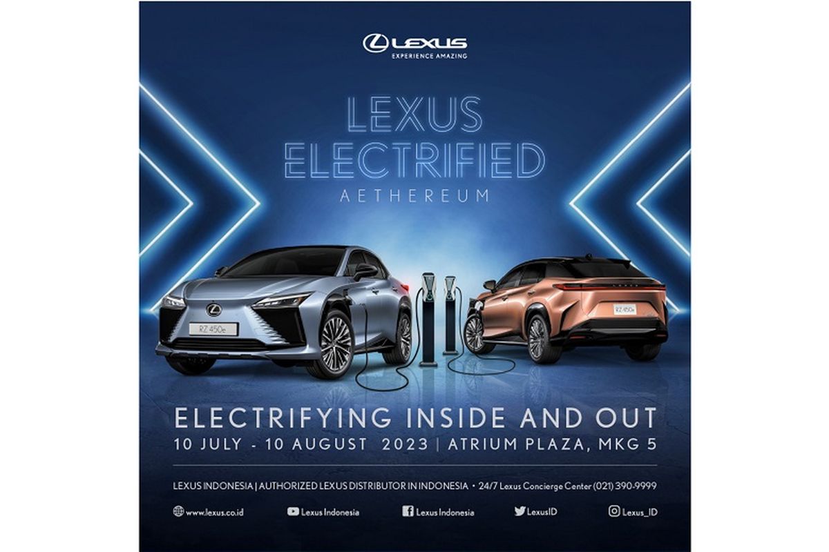 Poster Lexus Electrified: Aethereum. 