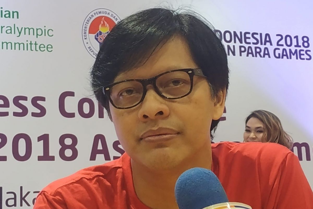 Armand Maulana saat ditemui di GBK Arena, Senayan, Jakarta Pusat, Senin (24/9/2018).