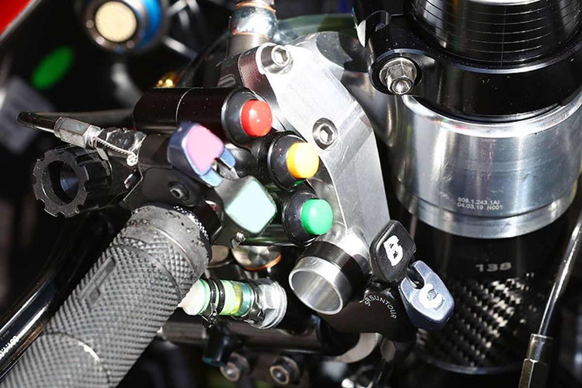 Tombol rahasia terbaru Ducati disebut sebagai alat untuk mengaktifkan Ride Height Adjuster