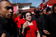 Megawati Pimpin Kampanye PDI-P di Surabaya