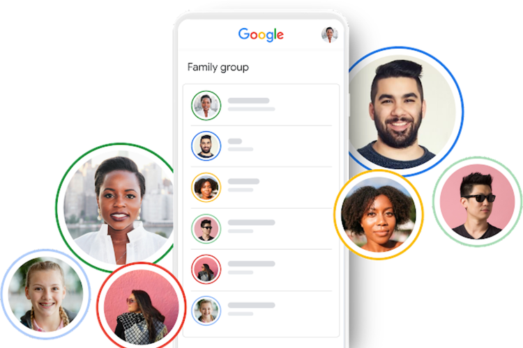 Ilustrasi Google Family Plan