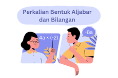 Soal dan Jawaban Perkalian Bentuk Aljabar dan Bilangan